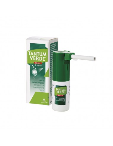 Tantum Verde Forte spray, 0.3%, 15ml - DURERE-DE-GAT - CSC PHARMACEUTICALS HANDELS GMBH