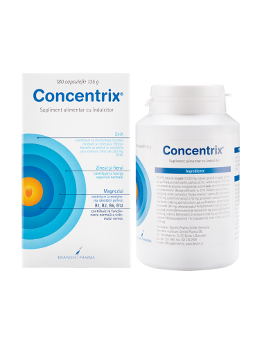 Concentrix, 180 capsule - MEMORIE-SI-CONCENTRARE - DESITIN ARZNEIMITTEL GMBH