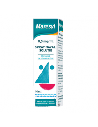 MARESYL 0.5MG/ML, spray nazal, 10 ml - NAS-INFUNDAT - DR. REDDYS
