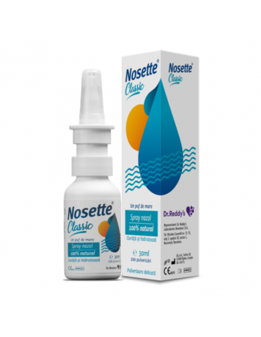Nosette Classic, spray nazal, 30ml - NAS-INFUNDAT - DR. REDDYS
