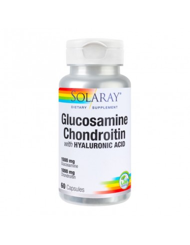 Secom Glucozamine /Chondroitin /AHA, 60 capsule, Solaray - ARTICULATII-SI-SISTEM-OSOS - SECOM