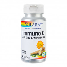 Secom Immuno C Plus si Vitamina D3, 30 capsule