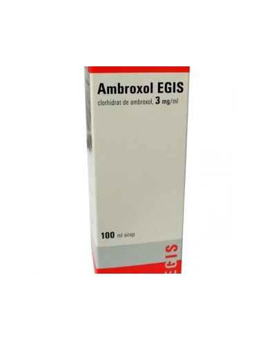 Ambroxol 15mg/5ml  sirop, 100ml, Egis - TUSE-CU-SECRETII - EGIS