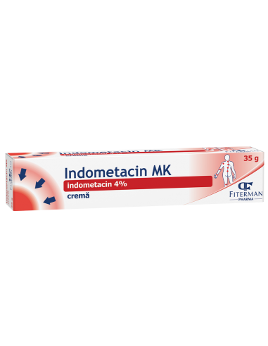 Indometacin crema, 35g Fiterman - ARTICULATII-SI-SISTEM-OSOS - FITERMAN
