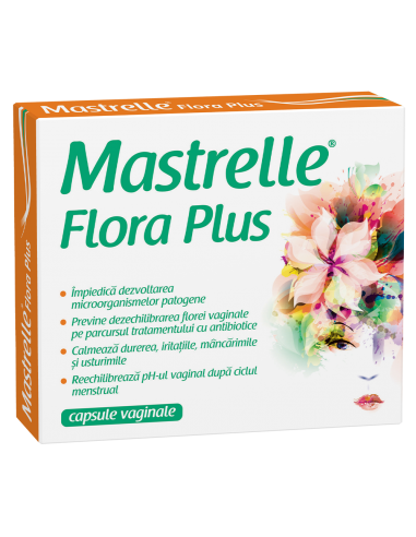 Mastrelle Flora Plus, 10 capsule vaginale - AFECTIUNI-GENITALE - FITERMAN