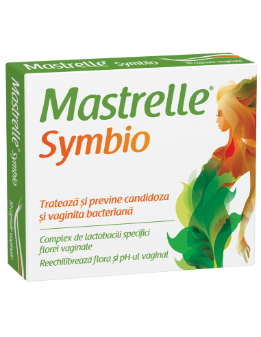 Mastrelle Symbio, 10 capsule vaginale - AFECTIUNI-GENITALE - FITERMAN