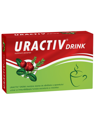 Uractiv drink, 10 plicuri - INFECTII-URINARE - FITERMAN