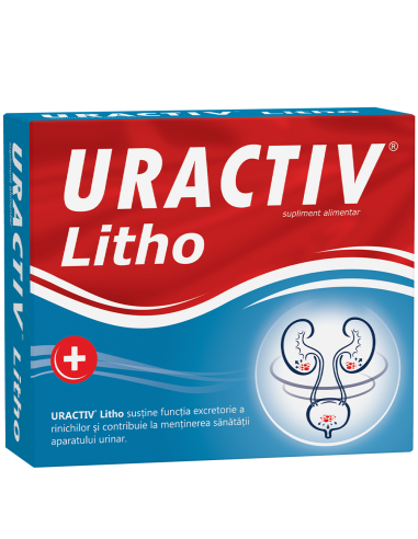 Uractiv Litho, 30 capsule - LITIAZA-RENALA - FITERMAN