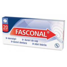 Fasconal, 20 comprimate,  Gedeon