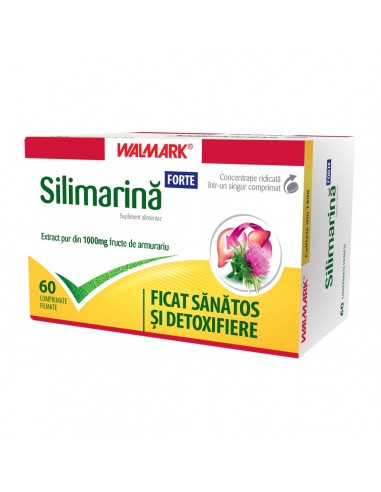 Walmark Silimarina Forte, 60 comprimate - HEPATOPROTECTOARE - WALMARK