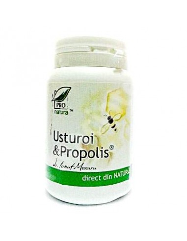 Usturoi & propolis, 60 capsule, Medica, Pro Natura - IMUNITATE - PRO NATURA