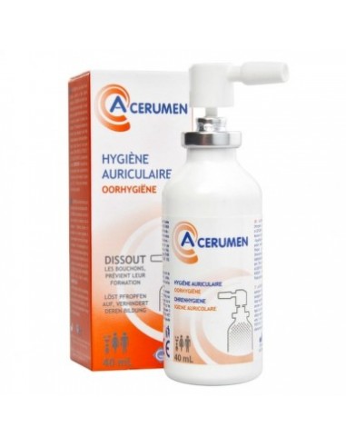 A - Cerumen Spray pentru igiena urechilor, 40 ml - AFECTIUNI-ALE-URECHII - BIESSEN PHARMA SRL