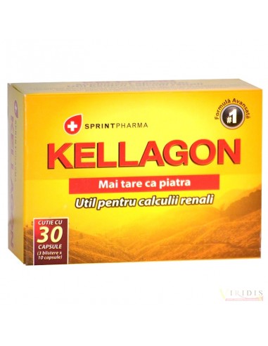 Kellagon, 30 capsule - LITIAZA-RENALA - SPRINT PHARMA