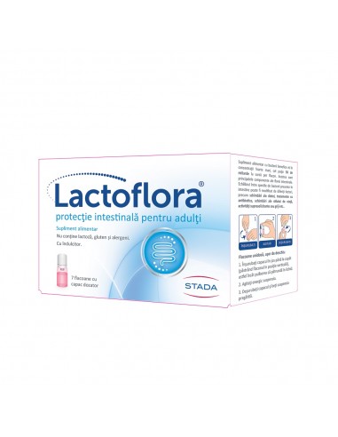 Lactoflora adulti protector intestinal, 7x7 ml, Stada - PROBIOTICE-SI-PREBIOTICE - STADA M&D SRL