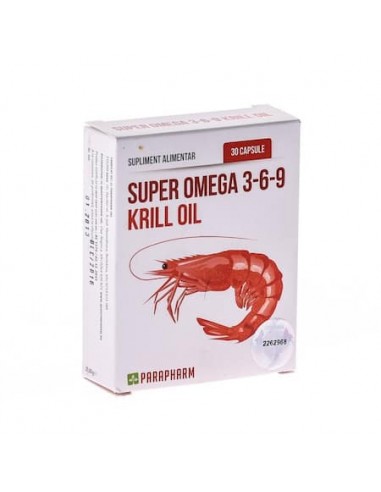 Super Omega3-6-9 Krill Oil, 30 capsule - COLESTEROL - QUANTUM PHARM