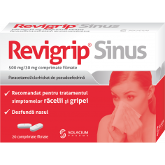 Revigrip Sinus, 20 comprimate