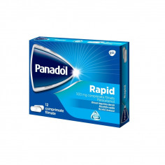 Panadol Rapid 500mg, 12 comprimate, GSK