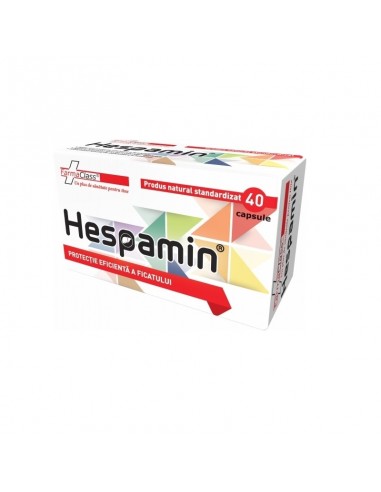 Hespamin, 40 apsule, FarmaClass - HEPATOPROTECTOARE - FARMACLASS