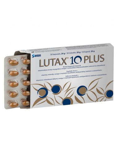 Lutax 10 Plus, 30 capsule - AFECTIUNI-ALE-OCHILOR - SANTEN OY