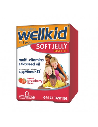Wellkid Soft Jelly, 30 jeleuri, Vitabiotics - VITAMINE-SI-MINERALE - VITABIOTICS LTD.
