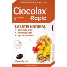 Ciocolax Rapid, 10 capsule