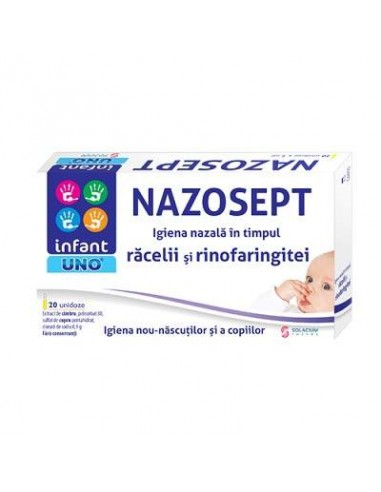Nazosept, 20 unidoze - NAS-INFUNDAT - SOLACIUM PHARMA SRL