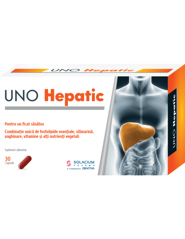 Uno Hepatic, 30 capsule - HEPATOPROTECTOARE - SOLACIUM PHARMA SRL