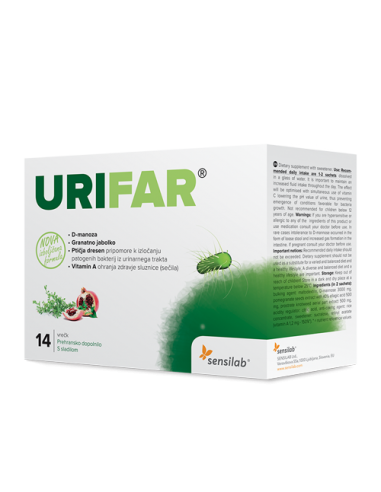 Urifar, 14 plicuri, Sensilab - INFECTII-URINARE - PHARMALINK SRL