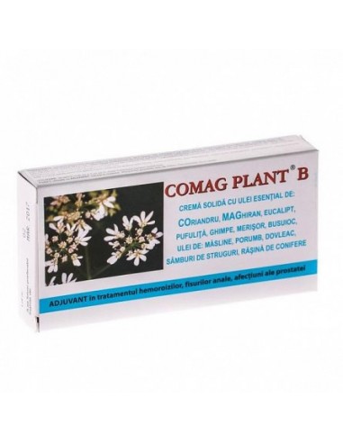 Comag Plant B supozitoare 1.5 g, 10 supozitoare -  - ELZIN PLANT