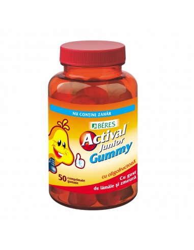 Actival Junior Gummy, 50 comprimate, Beres Pharmaceuticals -  - BERES PHARMACEUTICALS