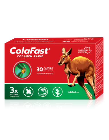 Colafast Colagen Rapid, 30 capsule, Good Days Therapy - ARTICULATII-SI-SISTEM-OSOS - GOOD DAYS THERAPY