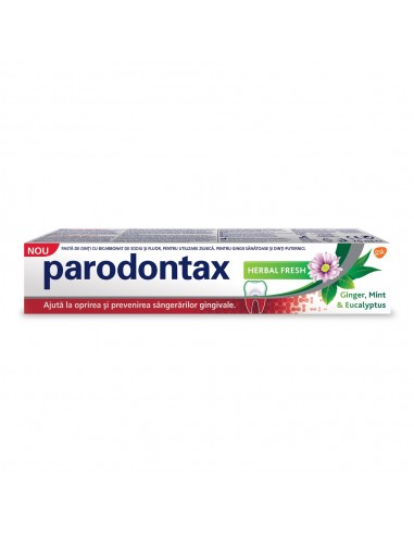 Parodontax Pasta Dinti Herbal Fresh, 75ml, GSK - PARODONTOZA - PARODONTAX
