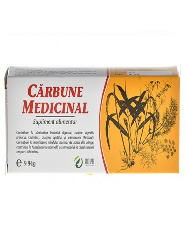 Carbune medicinal, 30 capsule, Adya - BALONARE - FARA