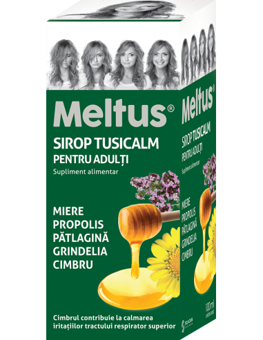 Meltus sirop pentru adulti,  100 ml - TUSE-SEACA - SOLACIUM PHARMA SRL