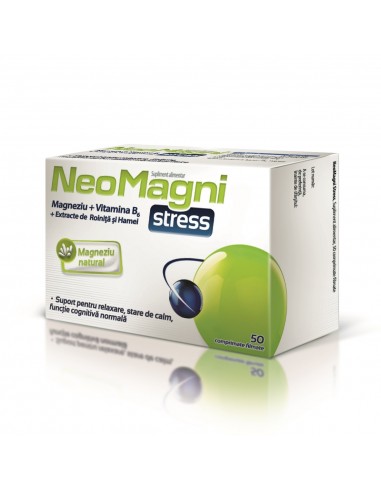NeoMagni Stress, 50 comprimate - STRES-SI-SOMN - AFLOFARM