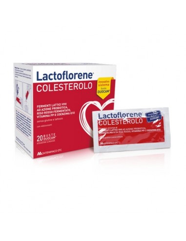 Lactoflorene Colesterolo, 20 plicuri, Montefarmaco - COLESTEROL - MONTEFARMACO 