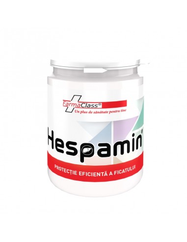 Hespamin, 120 capsule, FarmaClass - HEPATOPROTECTOARE - FARMACLASS