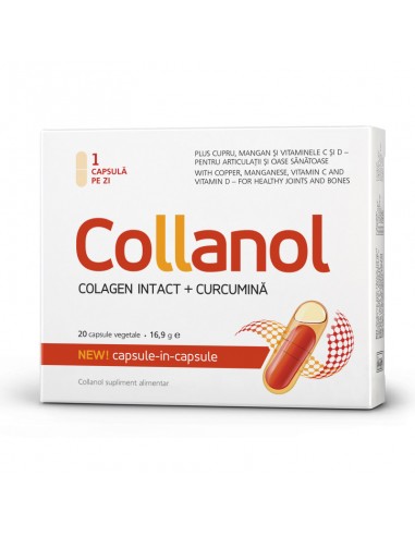 Collanol, 20 capsule, Vitaslim - ARTICULATII-SI-SISTEM-OSOS - VITASLIM