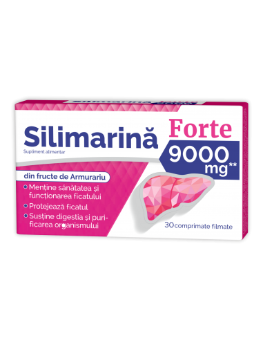 Silimarina Forte 9000 mg, 30 comprimate, Zdrovit -  - ZDROVIT