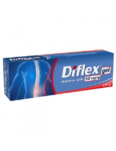 Diflex 50 mg/g, gel, 170 g, Fiterman - ARTICULATII-SI-SISTEM-OSOS - FITERMAN