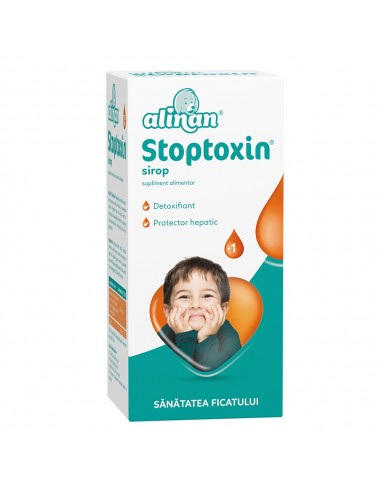 Stoptoxin sirop Alinan, 150 ml, Fiterman Pharma - HEPATOPROTECTOARE - FITERMAN