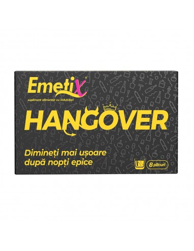 Emetix Hangover, 8 plicuri, Fiterman - GREATA - FITERMAN