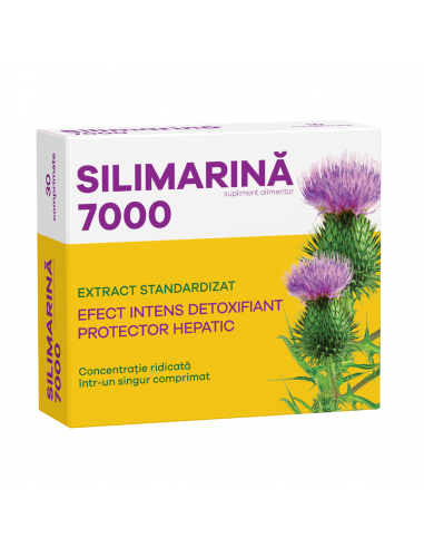 Silimarina 7000, 30 comprimate, Fiterman - HEPATOPROTECTOARE - FITERMAN