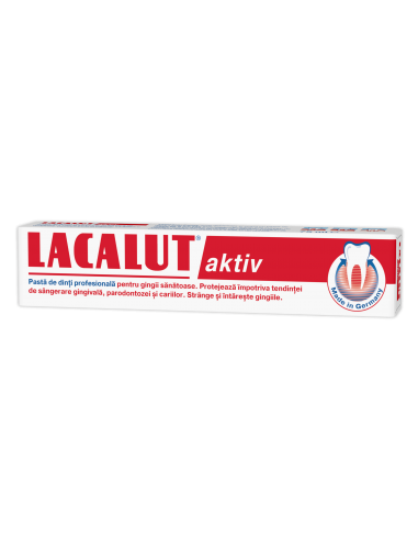 Pasta de dinti Lacalut Aktiv, 75 ml - PARODONTOZA - LACALUT