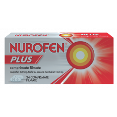 Nurofen Plus, 24 tablete, Reckitt