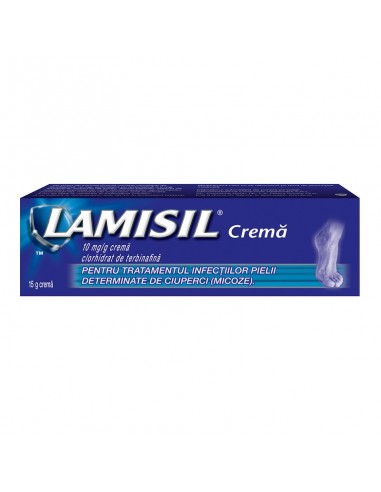 Lamisil 1% Crema, 15g, GSK - CIUPERCA-PICIORULUI - GSK SRL OMEGA PHARMA