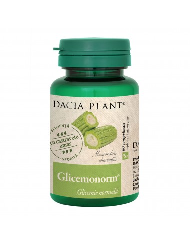 Dacia Plant Glicemonorm, 60 comprimate -  - DACIA PLANT