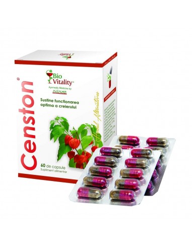 Censton, 60 capsule, Bio Vitality - MEMORIE-SI-CONCENTRARE - BIOVITALITY