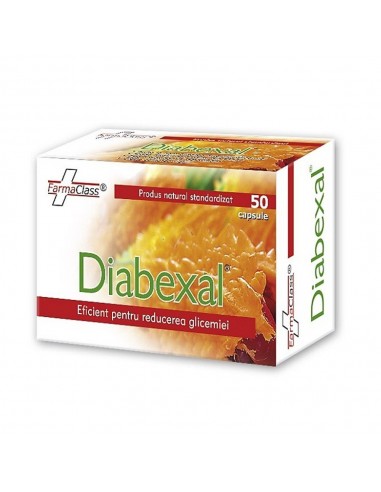Diabexal, 50 capsule, FarmaClass - DIABET - FARMACLASS