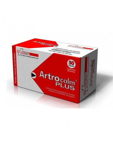 Artrocalm Plus, 50 capsule, Farmaclass - ARTICULATII-SI-SISTEM-OSOS - FARMACLASS